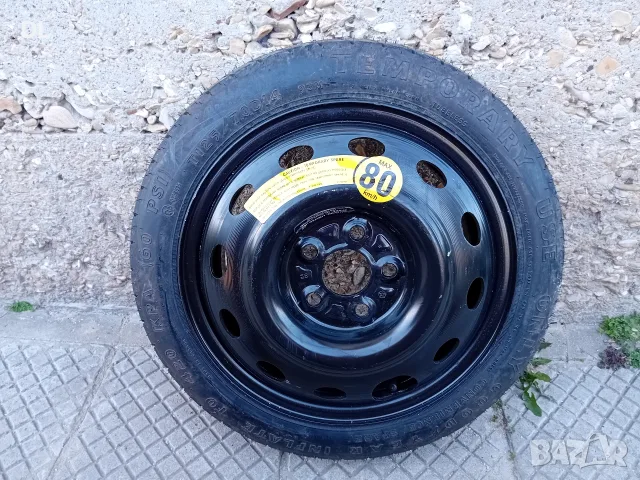 14 5х100, 14 5x100 Патерица, Резервна гума НОВА Vw Polo, Fox, Golf 4, Bora, Seat