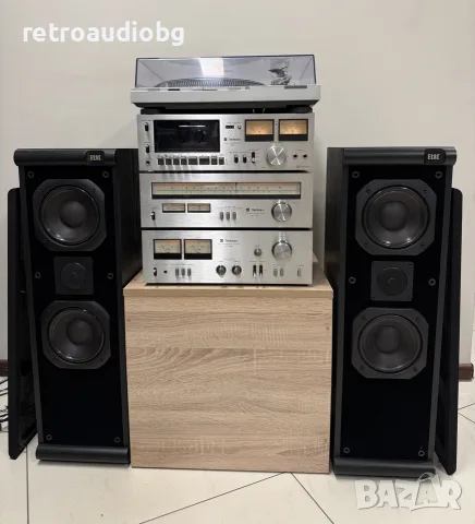 🔈Винтидж аудио сет - система TECHNICS - Усилвател, тунер, дек и грамофон🔈, снимка 8 - Аудиосистеми - 55770638