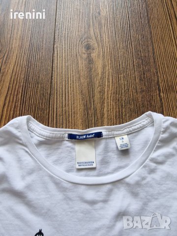 Страхотна  мъжка  тениска  SCOTCH  & SODA  размер  S, снимка 5 - Тениски - 40815145