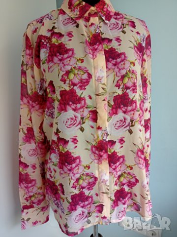 Риза с пролетно цветя STAY, L, нова 