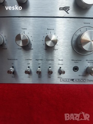 EAGLE A 7600 + EAGLE T 7400, снимка 5 - Ресийвъри, усилватели, смесителни пултове - 37500465