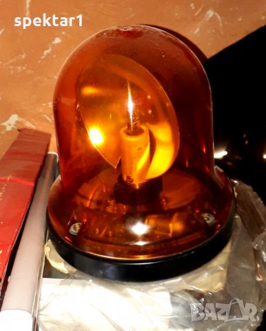 Сигнална лампа оранжева маяк, снимка 1 - Аксесоари и консумативи - 34953010