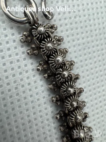 Сребърно колие и гривна в етно стил Филигран №6972, снимка 9 - Колиета, медальони, синджири - 50434277