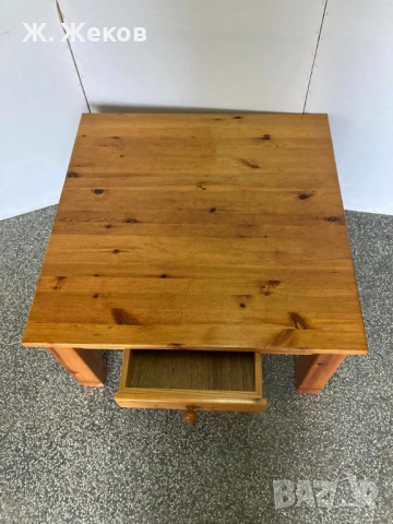 Стилна холна маса от масивно дърво, снимка 3 - Маси - 54138743