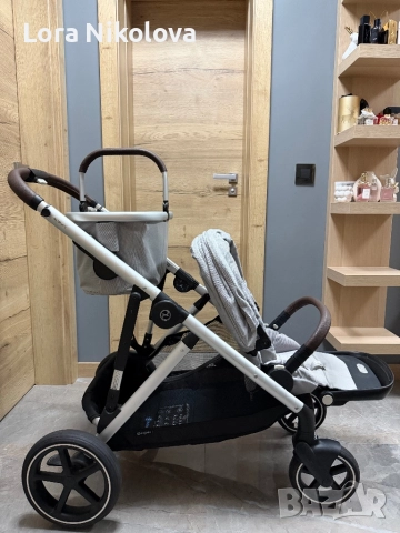 Количка Cybex gazelle s 2023 + летен кош и пазарска кошница , снимка 2 - Детски колички - 52370265