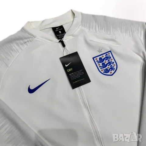 Оригинално юношеско горнище Nike x England | Юношеско XL 158-170см, снимка 2 - Детски анцузи и суичери - 48460144