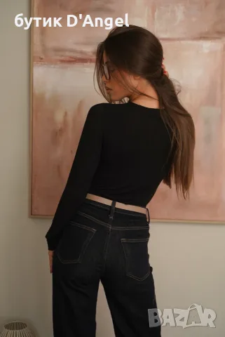 Блуза с кашмир BLACK CASHMERE, снимка 3 - Блузи с дълъг ръкав и пуловери - 56347170