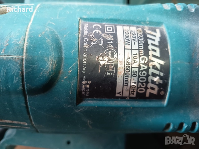 Шлайфмашина Makita 230 мм G3020 Makita, снимка 5 - Други инструменти - 52593665