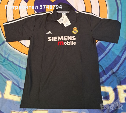 Тениска на Реал Мадрид на Зинедин Зидан, снимка 1 - Футбол - 44744573