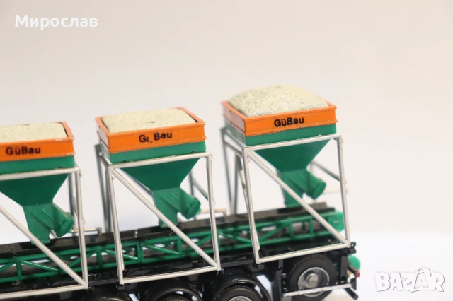 HERPA 1:87 H0 MAN ТИР КАМИОН ИГРАЧКА КОЛИЧКА МОДЕЛ, снимка 17 - Колекции - 50767219