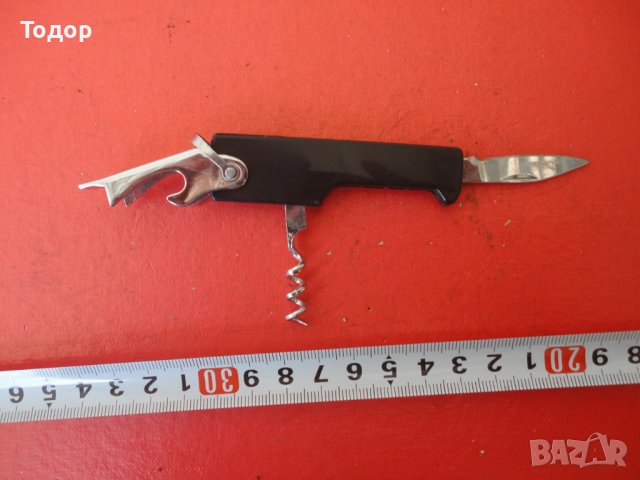 Нож отварачка тирбушон 3 в 1 