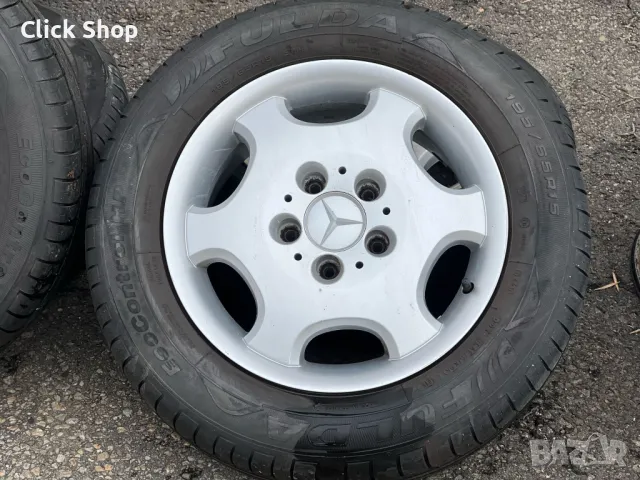 5х112 15 Джанти Mercedes C Class W203 Мерцедес Ц класа 5x112, снимка 2 - Гуми и джанти - 50225222