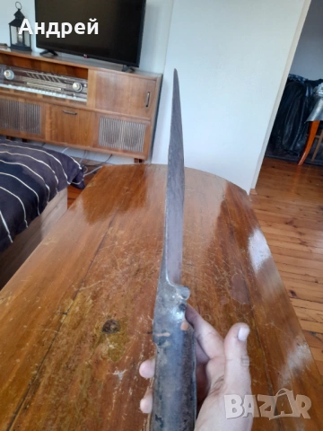 Стара права лопата,лопатка #4, снимка 3 - Други ценни предмети - 53965382