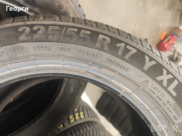 2бр.летни гуми 225/55/17 Semperit, снимка 3 - Гуми и джанти - 56154410