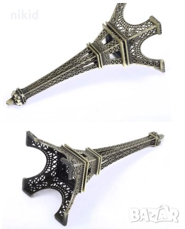 голяма Метална Айфелова кула Paris стауетка фигурка украса декор , снимка 3 - Статуетки - 30768718