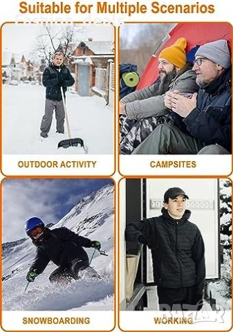 Нова Акумулаторна Отопляема жилетка за мъже жени Подарък , снимка 3 - Суичъри - 42444096