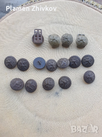 копчета от бакелит и метал от Царство България 
