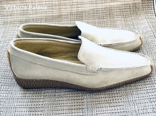 Скъпи обувки лоуфъри ROOTS Канада естествена кожа, снимка 4 - Дамски ежедневни обувки - 49814963