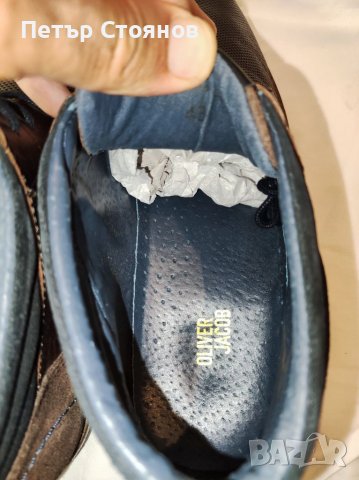 Елегантни мъжки клакрове от естествена кожа OLIVER JACOB №43, снимка 10 - Мъжки боти - 36762266