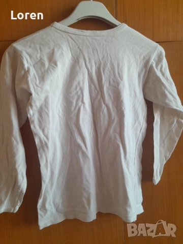 Подарявам!Детска бяла блузка , снимка 14 - Детски Блузи и туники - 51543579