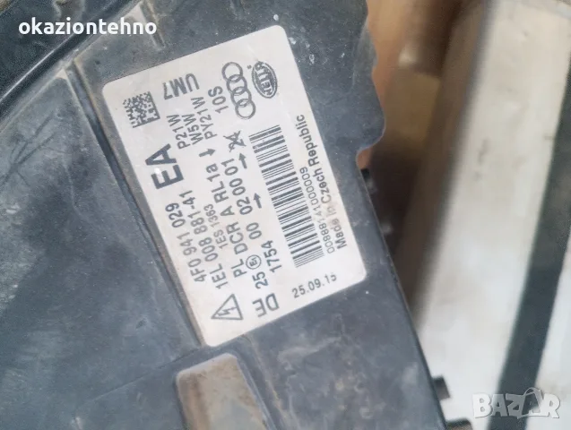 Оригинален ляв фар (Bi-Xenon) Audi A6 C6 2008-2011 г. , снимка 2 - Части - 56086787