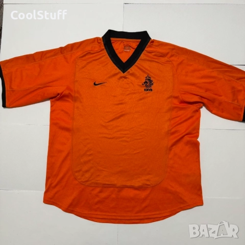Nike Нидерландия Холандия 2000/01 Ретро Футболна Тениска Размер L