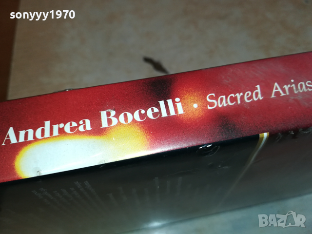ANDREA BOCELLI-VHS VIDEO ORIGINAL TAPE 1703241604, снимка 10 - Други музикални жанрове - 44807340