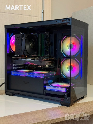 Геймърски компютър i7-6700K, RX580, 16GB, снимка 8 - Геймърски - 54350814