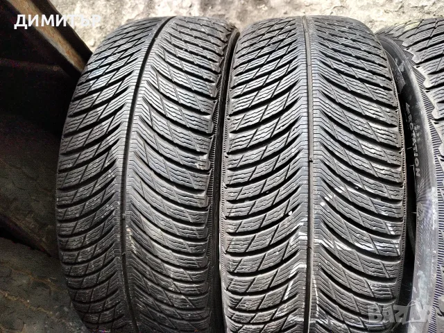 4бр.зимни гуми MICHELIN 225 55 18 DOT19 цена за брой, снимка 2 - Гуми и джанти - 55801573