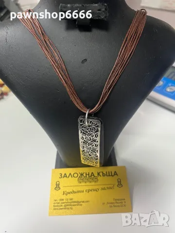 Ръчно изработено колие 925, снимка 4 - Колиета, медальони, синджири - 48220023