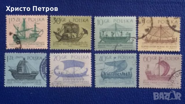 ПОЛША - ДРЕВНИ ВЕТРОХОДНИ КОРАБИ, снимка 2 - Филателия - 32186769