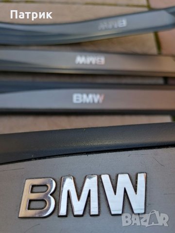 Вътрешни Лайсни врати BMW E60 E61 БМВ Е60 Е61 лайсни вътрешни прагове Лайсни Прагове, снимка 3 - Части - 35440385