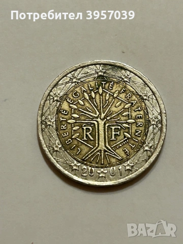 2 euro дървото на живота,1euro 2002, снимка 2 - Нумизматика и бонистика - 53066583