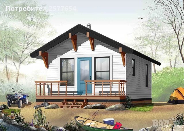 Сглобяеми къщи, Преместваеми, Модулни, Преносими Жилищни - 40м2, снимка 1