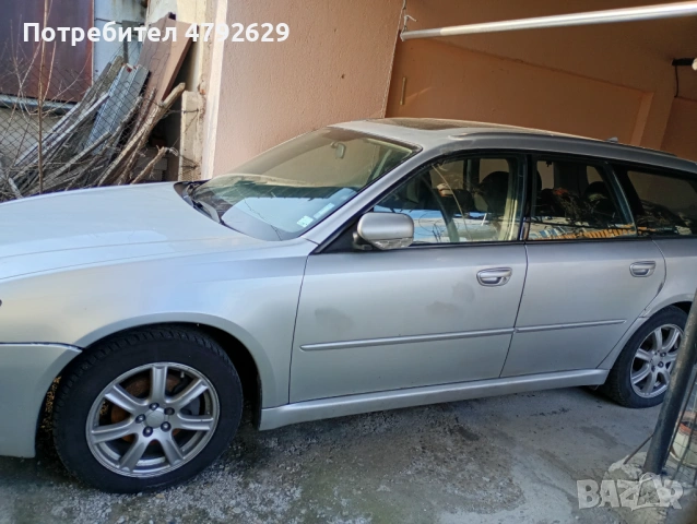 Субару легаси цяло за части 2.5 165hp