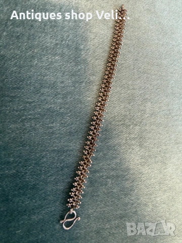 Сребърна гривна №8017 , снимка 3 - Други ценни предмети - 53957718