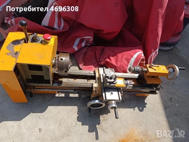 часовникарски струг emco compact 8, снимка 2 - Стругове - 54226991