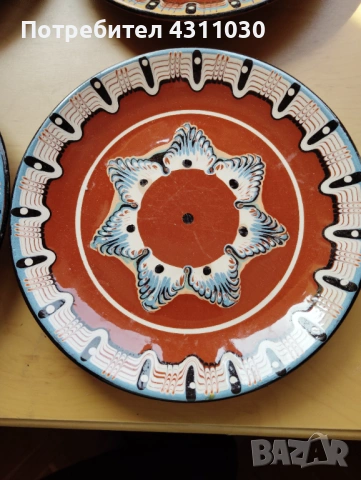 Керамични чинии, снимка 3 - Чинии - 54199938