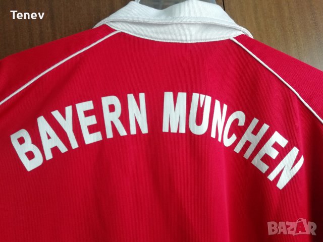 Bayern Munich Adidas оригинална тениска фланелка Climacool Байерн Мюнхен XL, снимка 4 - Тениски - 37756430