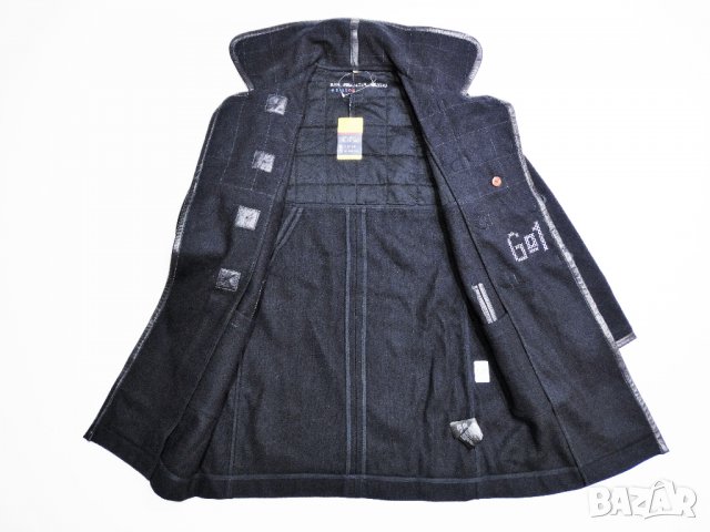 НОВО и Намалено! G-star Raw Limited Edition ESSENTIALS COAT Палто Размер М, снимка 10 - Палта, манта - 31914438