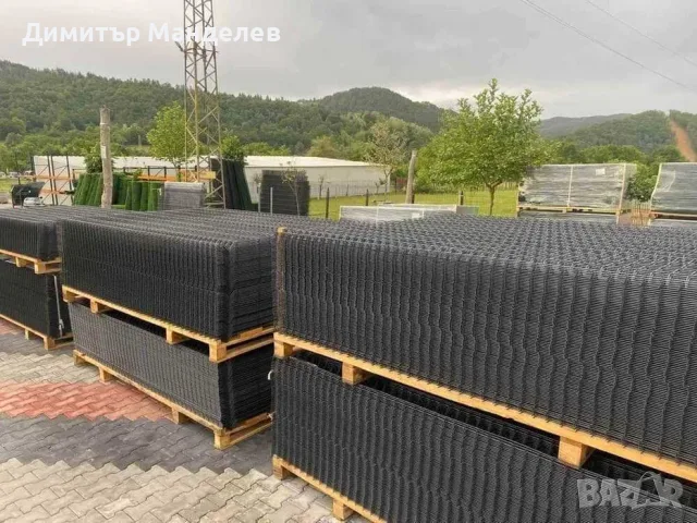 Мрежа с декорация. Метални оградни пана и колове. Ограда., снимка 11 - Огради и мрежи - 55985579