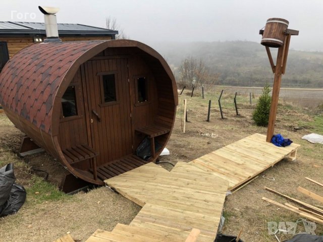 Сауна тип бъчва, Руска баня, външна сауна, снимка 6 - Други - 30344255