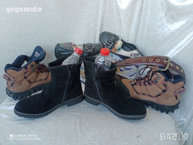 дамски боти, ботуши, естествена кожа велур 38 -39, снимка 12 - Дамски боти - 44199433