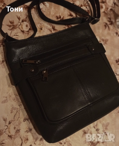 Нова Кожена Дамска Чанта , снимка 5 - Чанти - 52346752