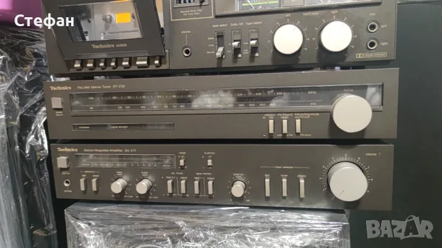 Ретро аудио система / Vintage сет Technics (Усилвател, Тунер, Дек) – Made in Japan, снимка 3 - Аудиосистеми - 55911093