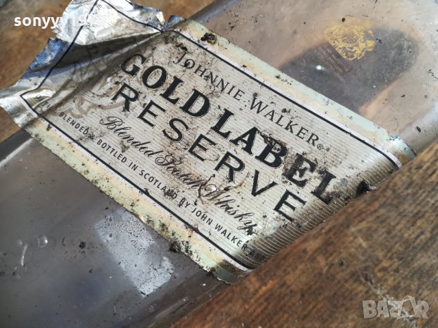 GOLD OLD-JOHNNIE WALKER-ЗЛАТНО ДЖОНИ-СТАРО ШИШЕ ОТ УИСКИ 2212211620, снимка 10 - Колекции - 35219951