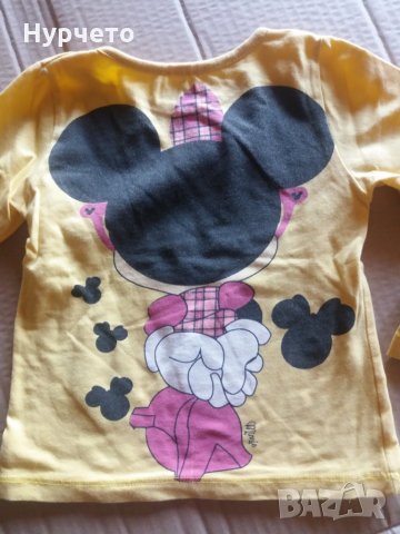 Чудесна тънка блузка  Мини Маус, снимка 2 - Детски Блузи и туники - 32035752