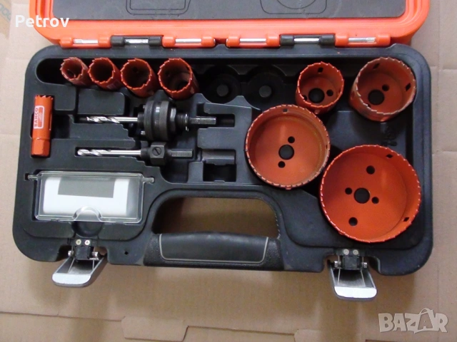 BAHCO - 3834-SET-92 - Made in Sweden - ПРОФЕСИОНАЛЕН Комплект биметални SANDFLEX боркорони 16-83 mm , снимка 11 - Бормашини - 51629804