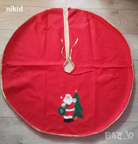 Покривка за пънче на елха покривало килим постелка, снимка 3 - Декорация за дома - 19914405