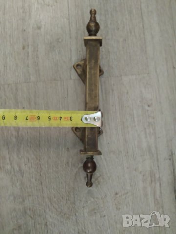 стара месингова дръжка за мебел, снимка 2 - Други ценни предмети - 40538935